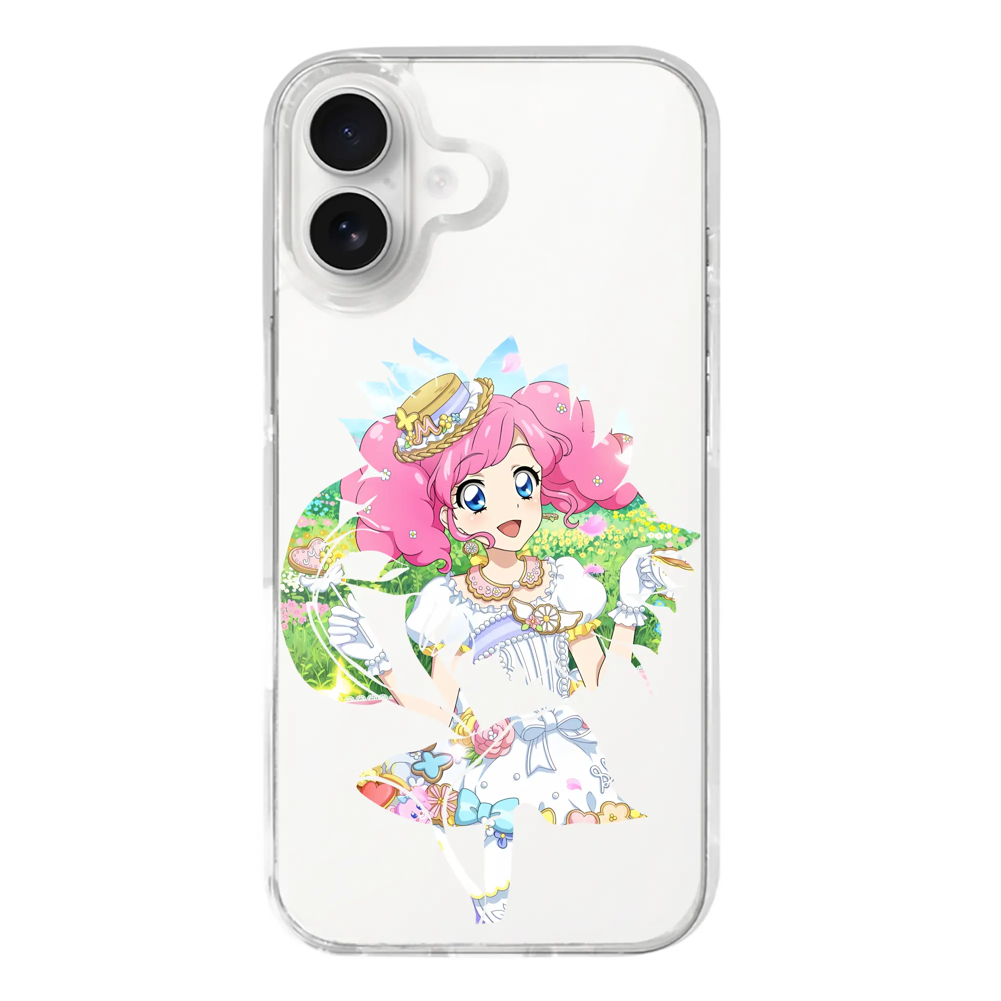 アイカツ グッズ 北大路 さくら - iPhone 17シリーズ 透明スマホケース – 薄型・耐衝撃・精密フィット保護カバー